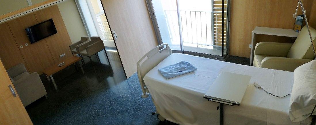Patient's Room - Quirón Madrid University Hospital - 凯龙马德里大学医院